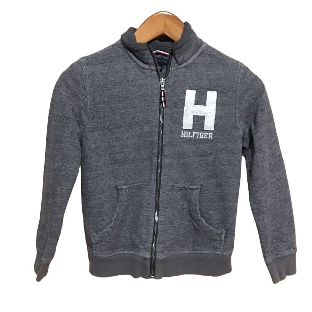 Tommy Hilfiger Boys Gray Jacket M 8-10